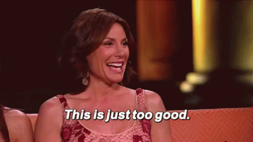 Juicy GIF - Real Housewives This Is Just So Good Happy GIFs
