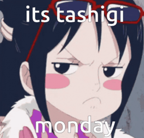 Tashigi Monday GIF - Tashigi Monday Tashigi Monday GIFs