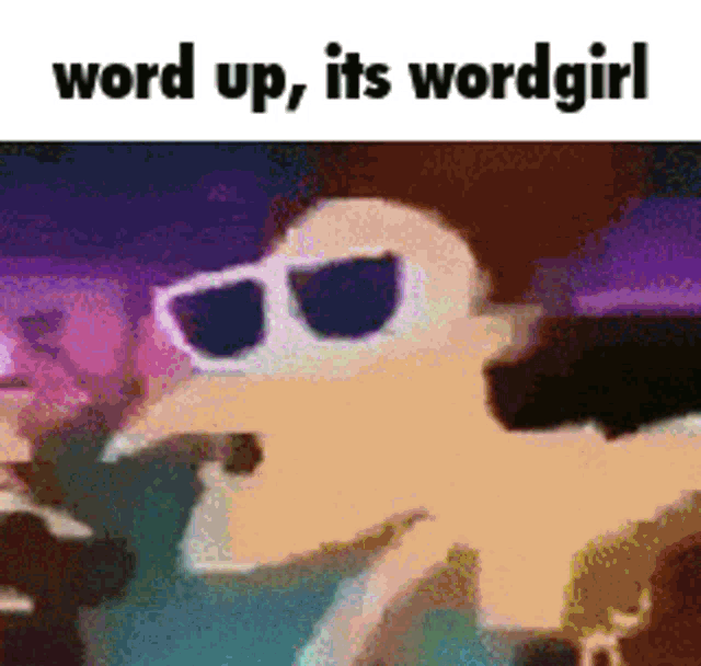 Wordgirl Word Up GIF - Wordgirl Word Up Doof GIFs