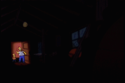 The Simpsons Homer Simpson GIF - The Simpsons Homer Simpson Jumpscare GIFs