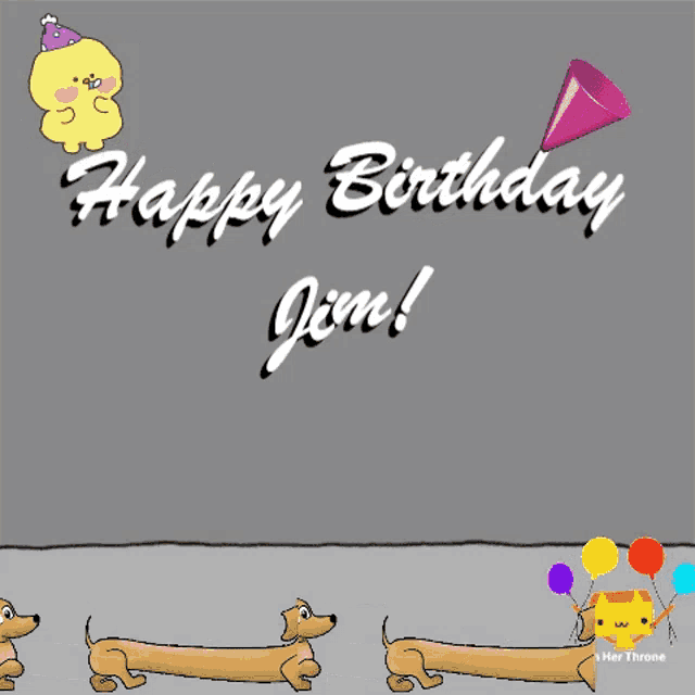 Vfht Birthday GIF - Vfht Birthday Happy Birthday Jim GIFs