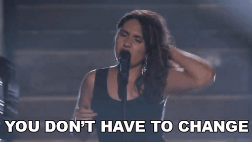 You Dont Have To Change Alessia Cara GIF - You Dont Have To Change Alessia Cara Scar To Your Beautiful Song GIFs