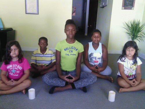 Meditation Kids Meditating GIF - Meditation Kids Meditating Children Meditating GIFs