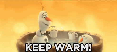 Keep Warm Cheers GIF - Keep Warm Cheers Snowman GIFs