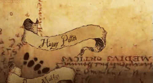 Harry Potter Map GIF - Harry Potter Map GIFs