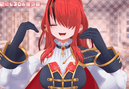a red haired anime character with the number 30 in the corner