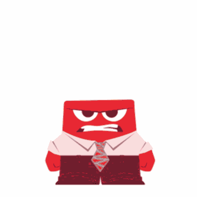 a cartoon character with a flaming head