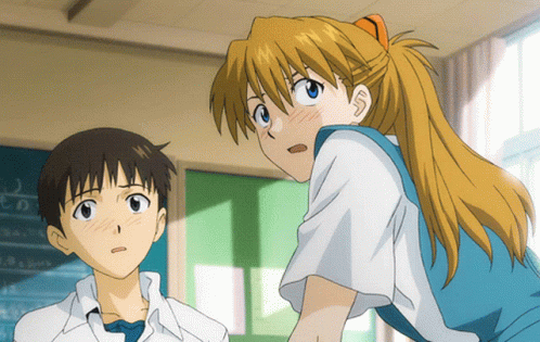 Shinji And Asuka GIF - Shinji And Asuka GIFs