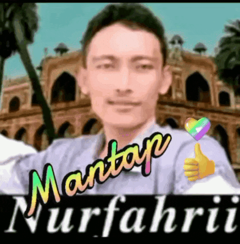a picture of a man with the name nurfahri