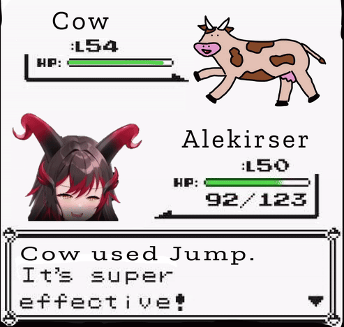 Alekirser Cow GIF - Alekirser Cow Pokemon Battle GIFs