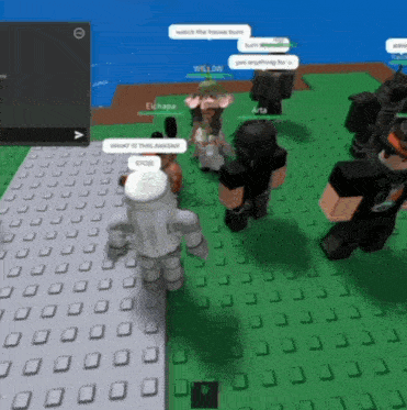 a group of people are playing a video game and one of them says what is the avatar