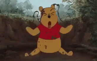 Winnie The Pooh Rabbia Oh Rabbia Mannaggia Uff Uffa Maledizione Mannaccia Accidenti GIF - Dannazione Oh Bother Oh No GIFs