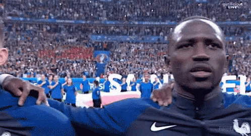Moussa Sissoko GIF - Football National Anthem Opening GIFs