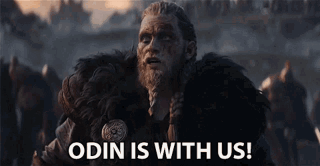 Odin Is With Us Magnus Bruun GIF - Odin Is With Us Magnus Bruun Izuniy GIFs