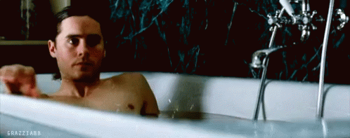 Jared Leto Bathtub GIF - Jared Leto Bathtub Shocked GIFs