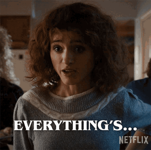 Everythings Okay Nancy Wheeler GIF - Everythings Okay Nancy Wheeler Natalia Dyer GIFs
