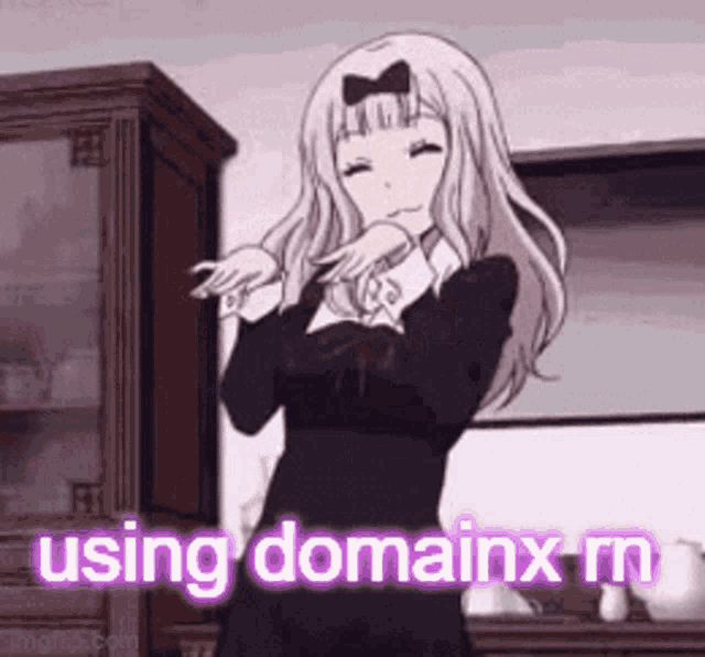 Domainx Anime GIF - Domainx Anime Domain Hub X GIFs