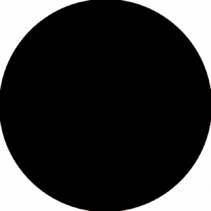 a blurry picture of a man 's face in a dark circle