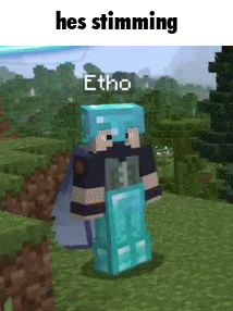 a minecraft character is standing in a grassy field holding a diamond sword .