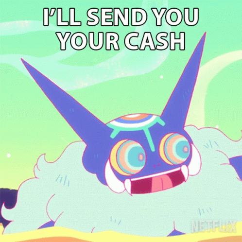 Ill Send You Your Cash Bee And Puppycat GIF