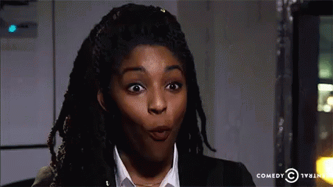 Whaaaat GIF - Jessica Williams Daily Show Say What GIFs