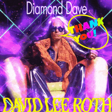 David Lee Roth Van Halen GIF - David Lee Roth Van Halen Thank You GIFs