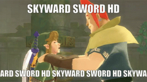 Skyward Sword Link GIF - Skyward Sword Link Groose GIFs