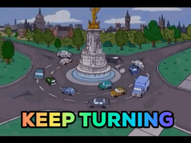 Directions Roundabout GIF - Directions Roundabout Turning GIFs