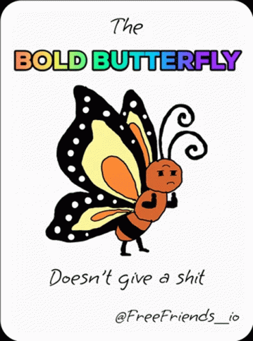 Bold Butterfly GIF - Bold Butterfly Veefriends GIFs