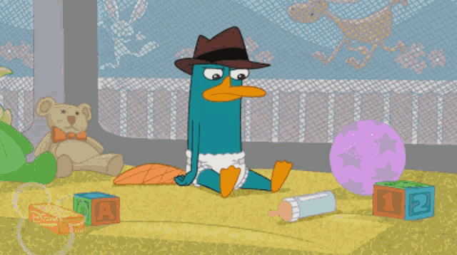 Perry The Platypus Animal GIF - Perry The Platypus Animal Weird GIFs