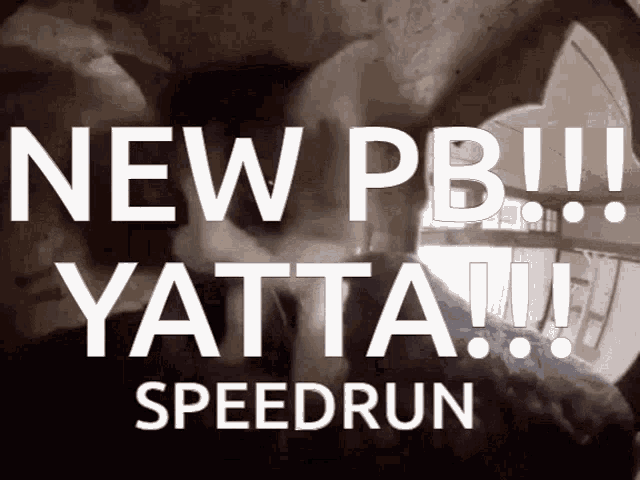 Speedrun Speedrun Pb GIF - Speedrun Speedrun Pb Pb GIFs