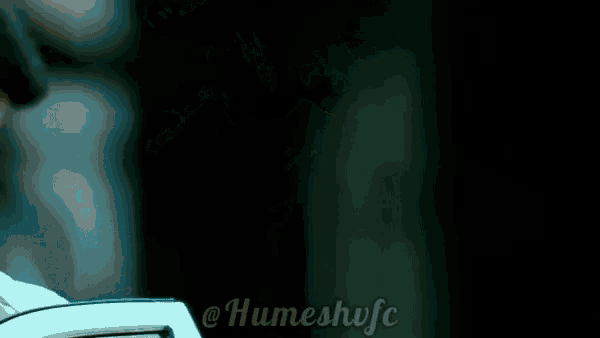 a man wearing sunglasses and a jacket with the username @humeshvfc on the bottom
