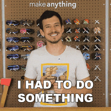 I Had To Do Something A Little Extra Devin Montes GIF - I Had To Do Something A Little Extra Devin Montes Make Anything GIFs