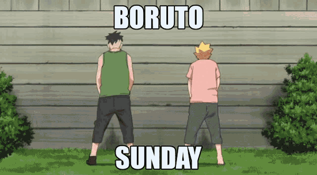 Boruto Sunday GIF - Boruto Sunday Uzumaki GIFs