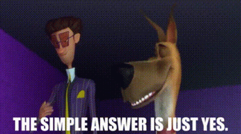 Marmaduke The Simple Answer Is Just Yes GIF - Marmaduke The Simple Answer Is Just Yes Just Yes GIFs