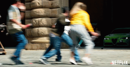 Run Away Watch Out GIF - Run Away Watch Out Get Out Of The Road GIFs