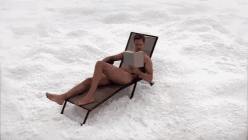 It Is Surprisingly Hot Up Here... GIF - True Blood Eric Northman GIFs