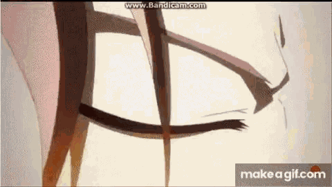 a close up of a person 's face with a make a gif button on the bottom right corner .