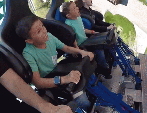 This Is How We Bingham Up Up And Away GIF - This Is How We Bingham Up Up And Away Roller Coaster GIFs