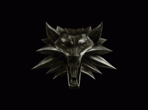 a picture of a wolf with glowing eyes