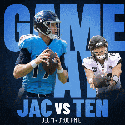 a poster for a game between jac and ten