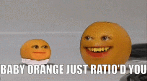 Annoying Orange Ratio GIF - Annoying Orange Ratio Baby Orange GIFs