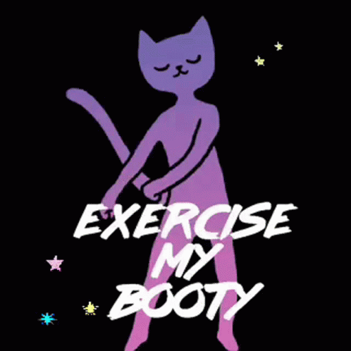 Exercisemybooty Cat GIF - Exercisemybooty Exercise Cat GIFs