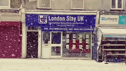 Londonstayuk Snowing GIF - Londonstayuk London Snowing GIFs