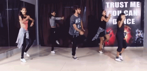 Side Dance Bouncing GIF - Side Dance Bouncing Hand Gestures GIFs