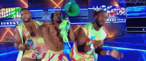 The New Day Entrance GIF