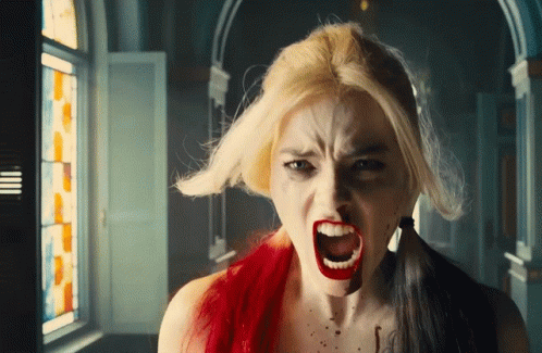 The Suicide Squad Red GIF - The Suicide Squad Red Harley Quinn GIFs