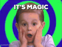 Its Magic Shocked GIF - Its Magic Shocked Surprised GIFs