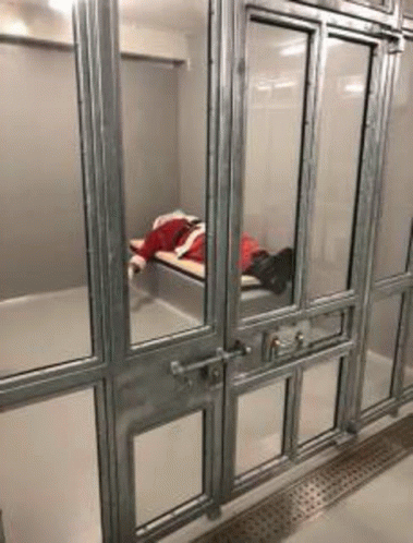 Christmas Is Cancelled Santa In Jail GIF - Christmas Is Cancelled Santa In Jail Santa GIFs