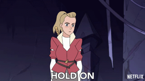 Hold On Adora GIF - Hold On Adora Shera And The Princesses Of Power GIFs